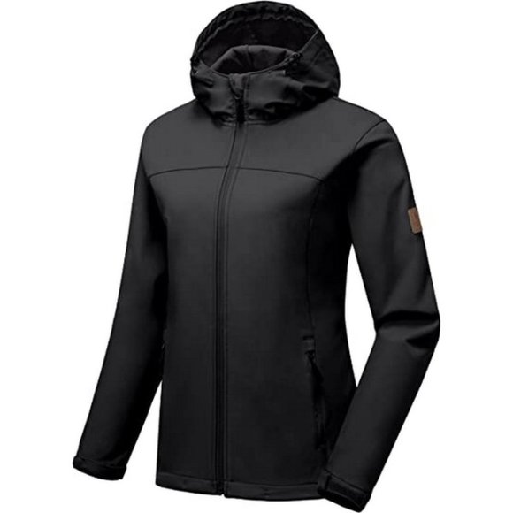 Jackets & Blazers - 𝅺women's Softshell Jacket Hooded Windproof Fleece Lined Jackets